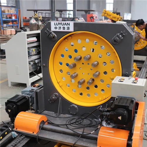 直径800mm鉄筋ケージ溶接機